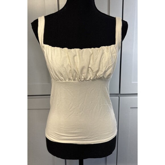 Reformation Jeans Nelly Cream‎ Camisole Tank Top Blouse Medium Cami - Picture 2 of 11